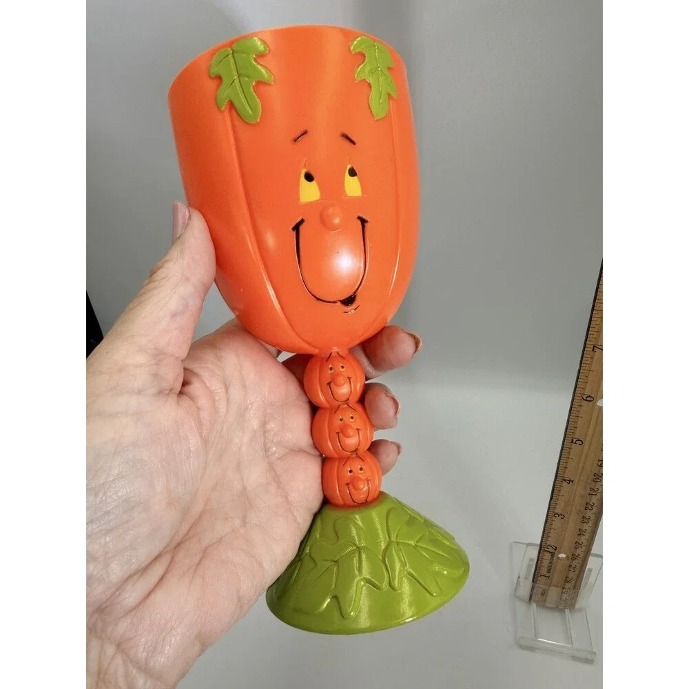 Halloween Pumpkin Goblet Cup 7